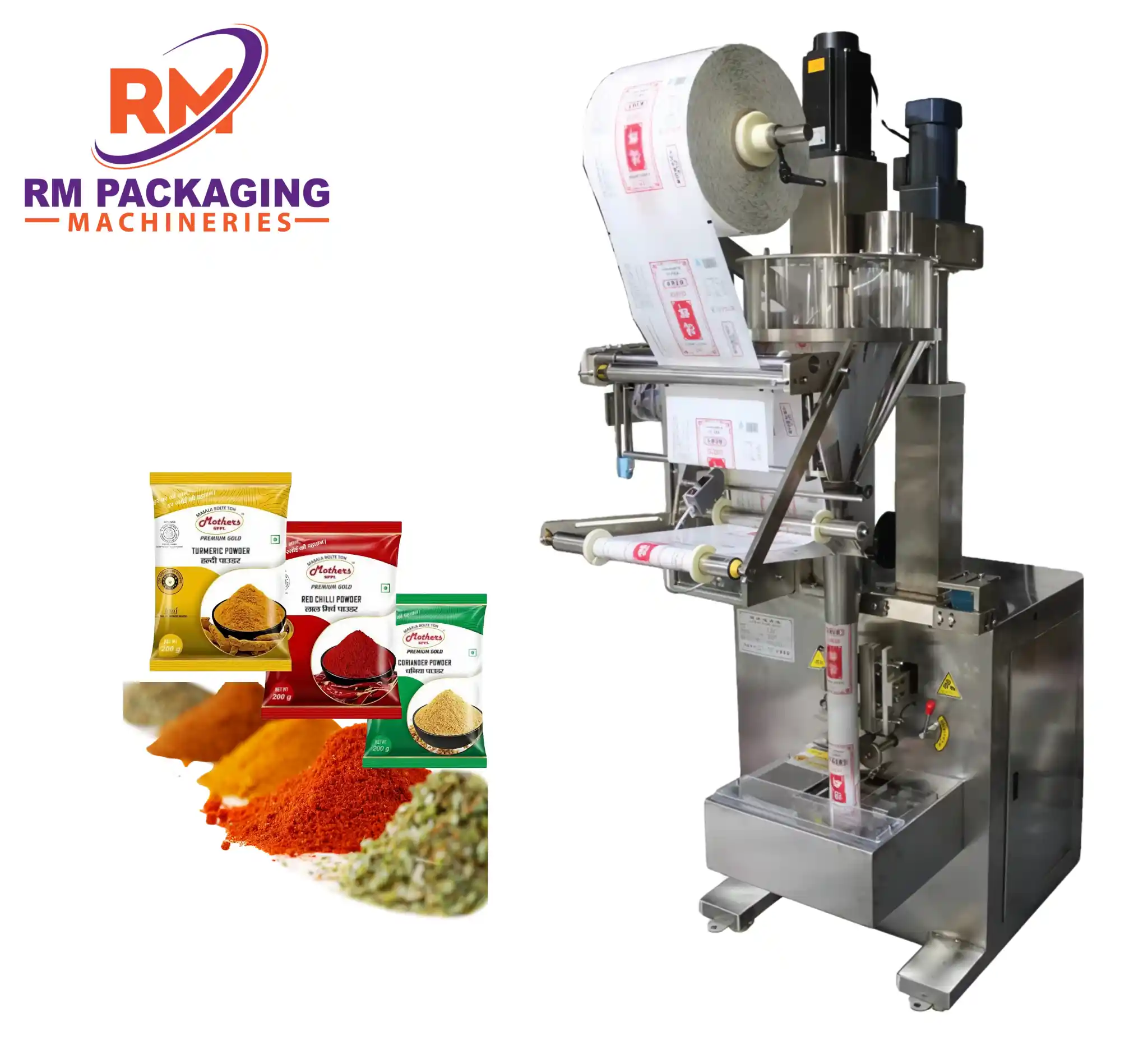 Spices Powder Packing Machine 50-500 gm
