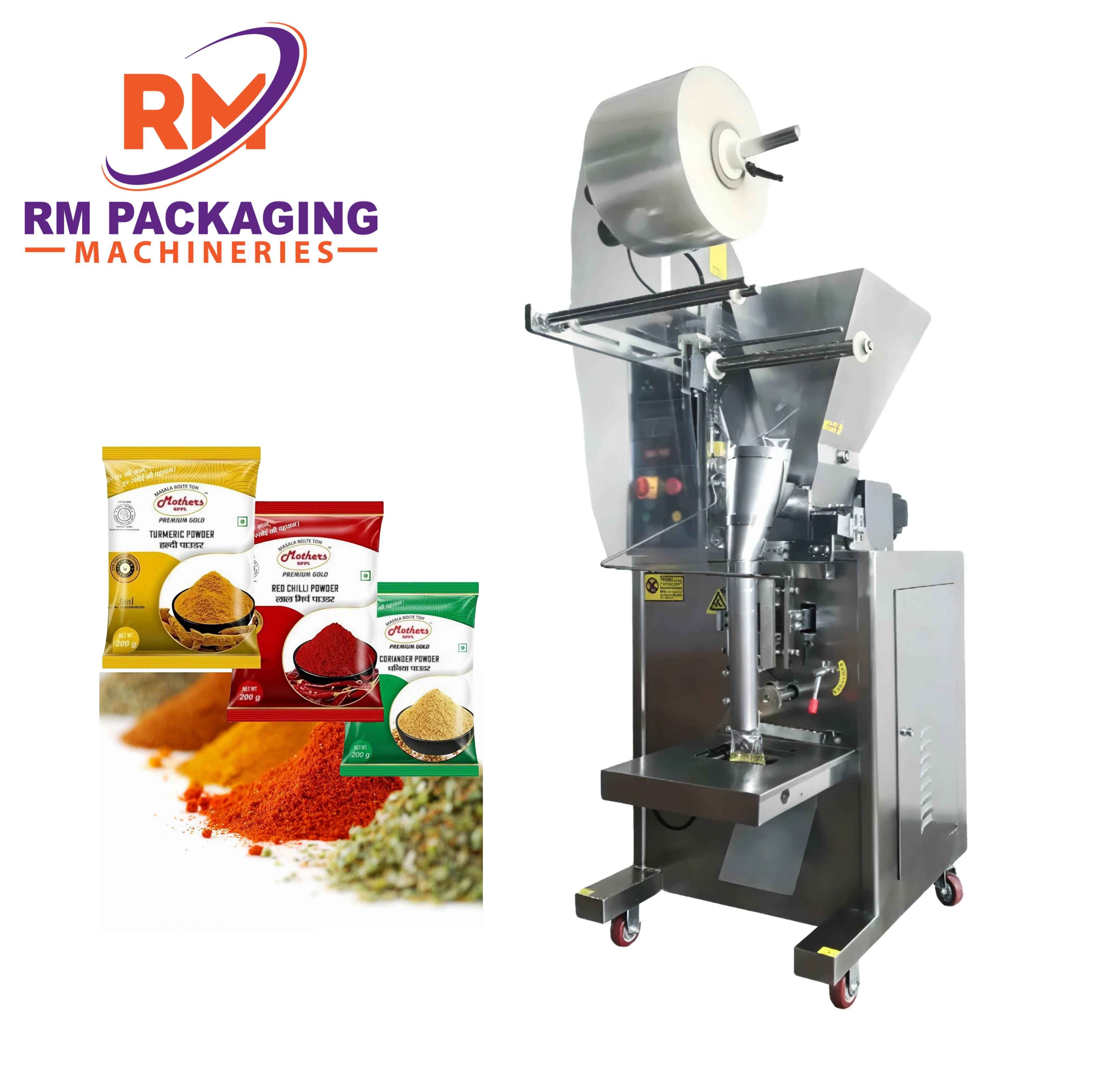 Spices Powder Packing Machine 10-250 gm